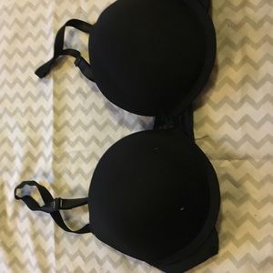 Black push up bra.