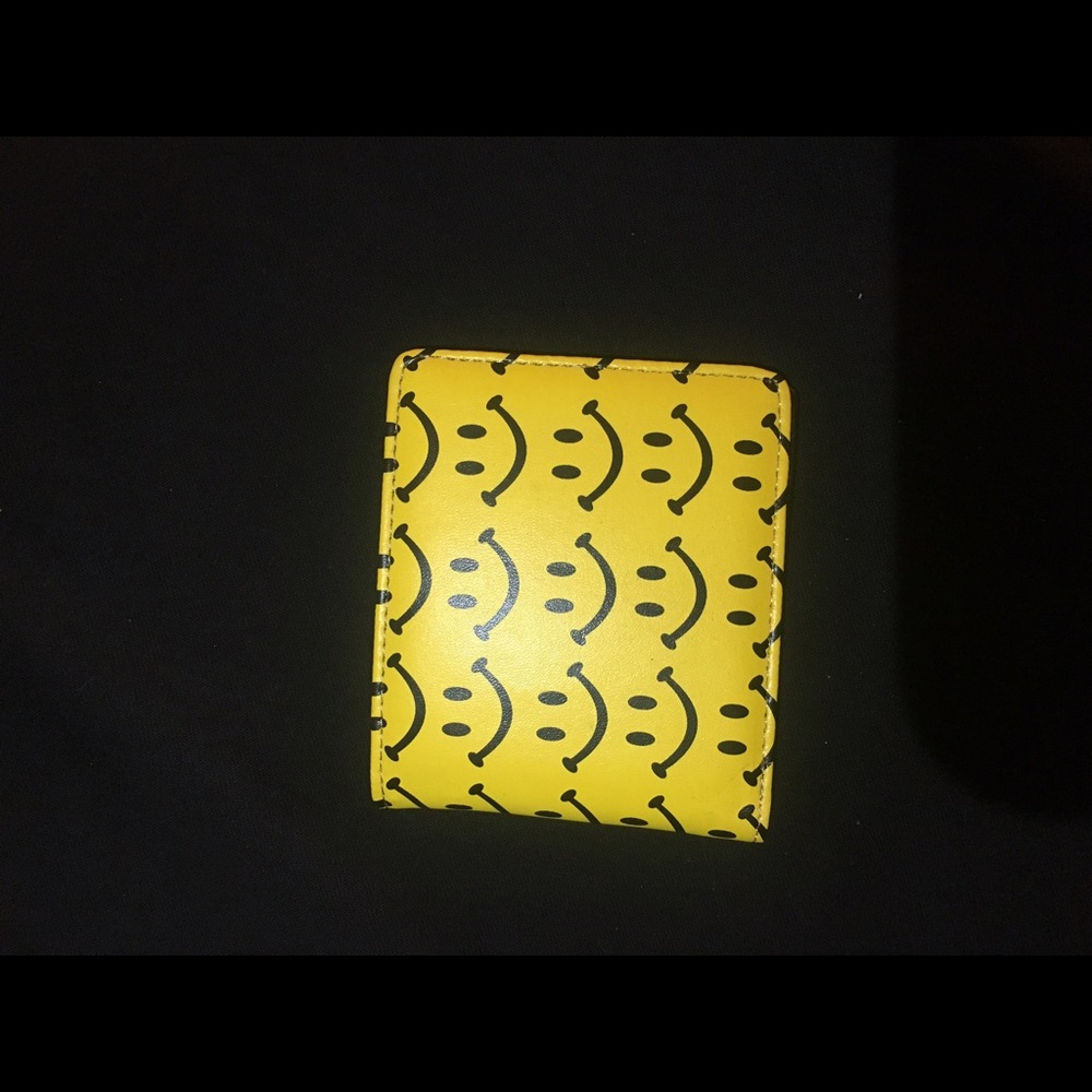 Smiley face wallet