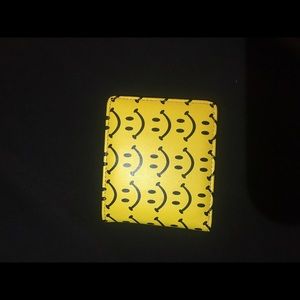 Smiley face wallet