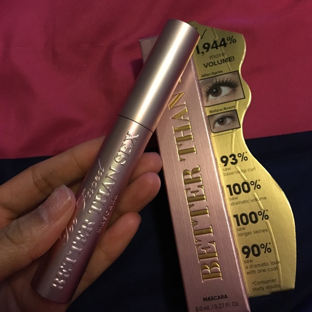 Brand New Too Faced Better than Sex Mascara