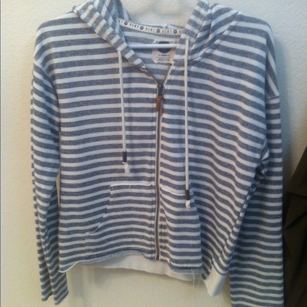 Roxy stripped hoodie