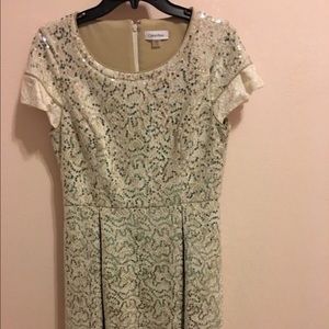 ♥️Beautiful♥️Calvin Klein Sequence Dress Size 10