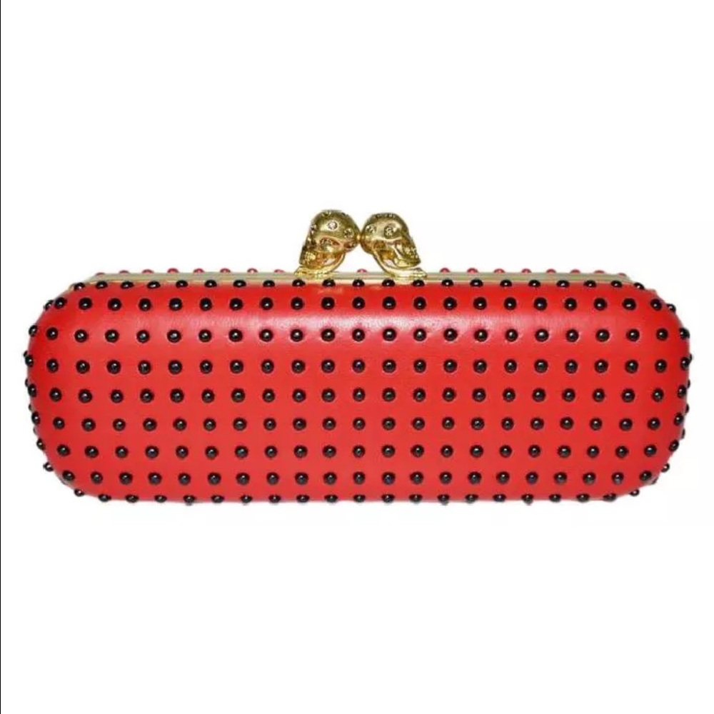 *SOLD* Alexander Mcqueen clutch - Picture 1 of 4