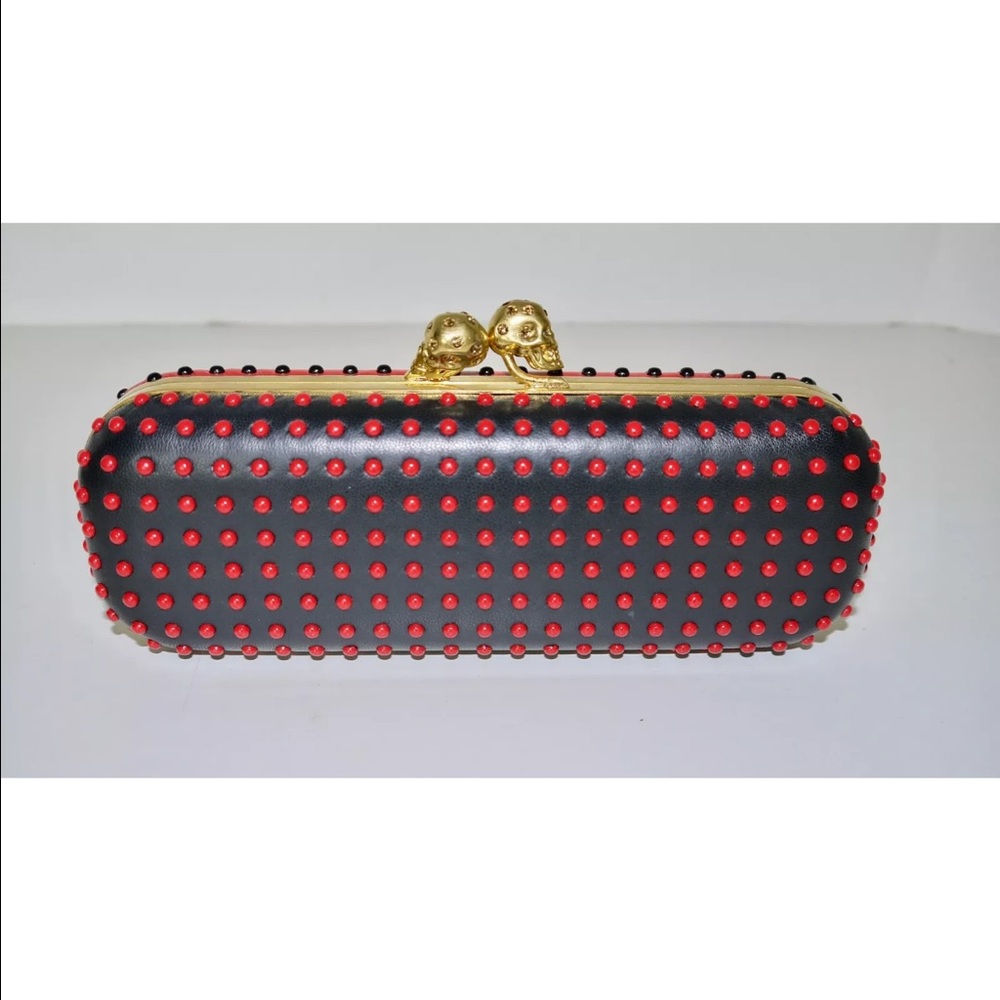*SOLD* Alexander Mcqueen clutch - Picture 2 of 4