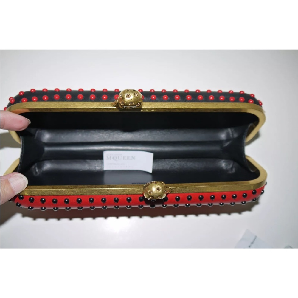 *SOLD* Alexander Mcqueen clutch - Picture 4 of 4