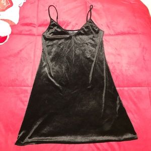 Brandy Melville Velvet mini dress
