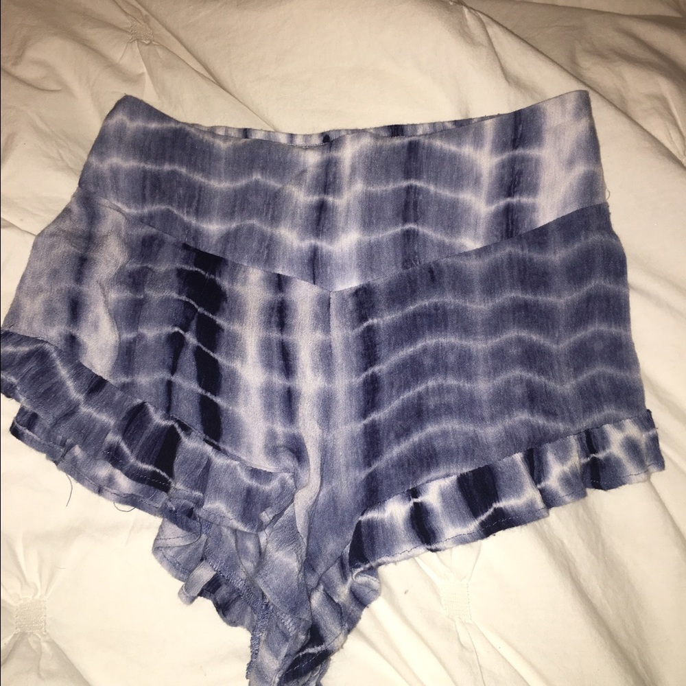 Really cute blue and white shorts