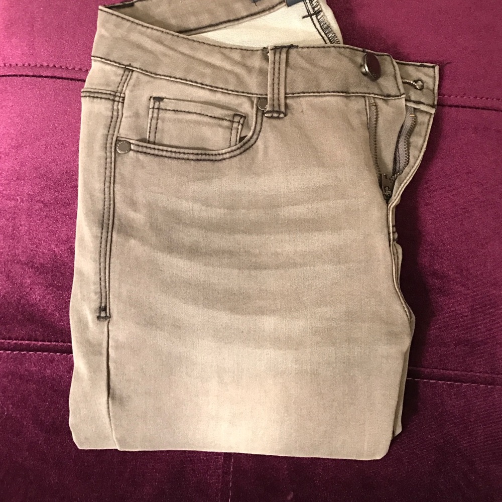 Gray jeans
