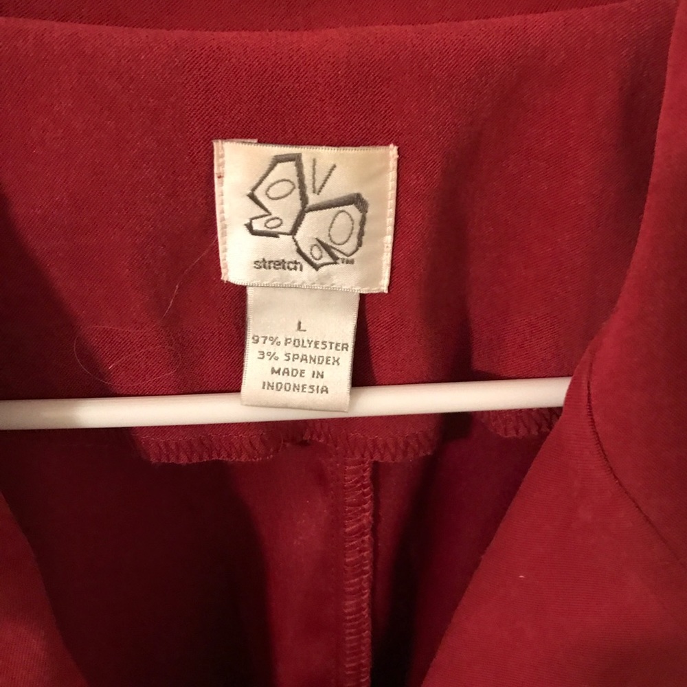 Burgundy Jacket - Picture 2 of 3