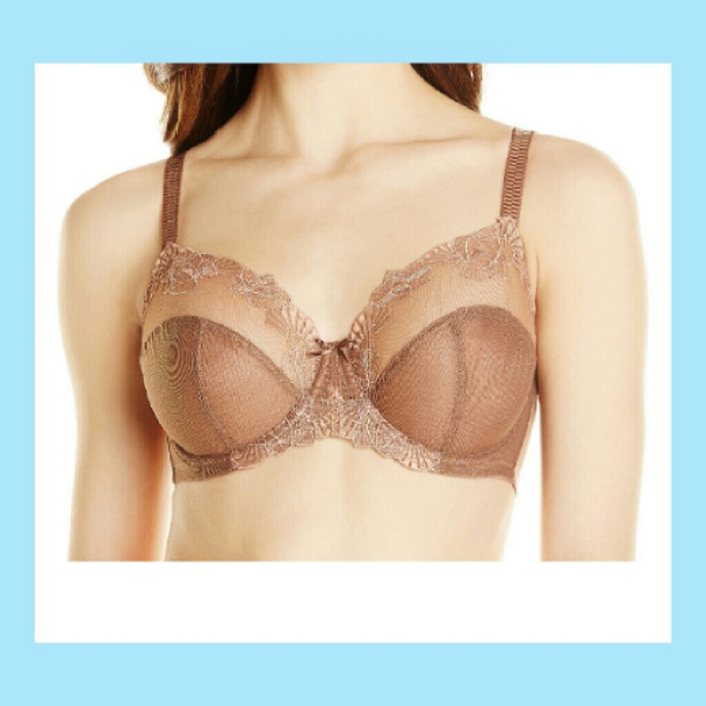 Panache 6681 Embroiderd Balconet Bra 32DD