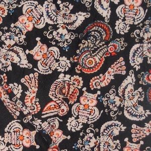 Beautiful OS LuLaRoe Print on black background