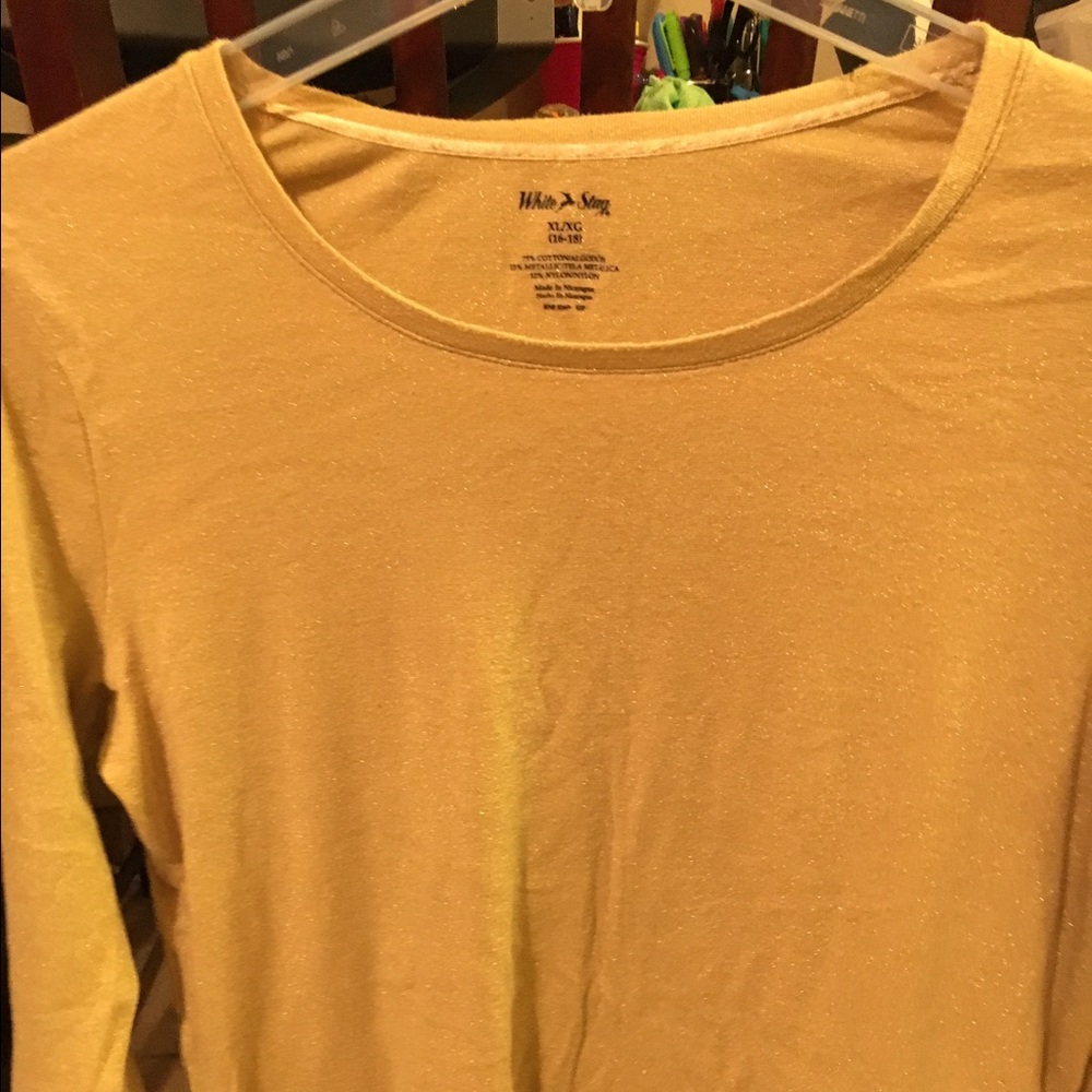 Gold sweater