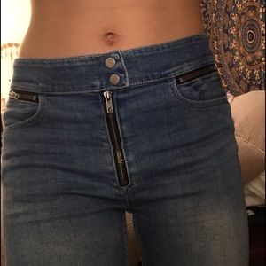 BDG Light Wash Skinny Jeans