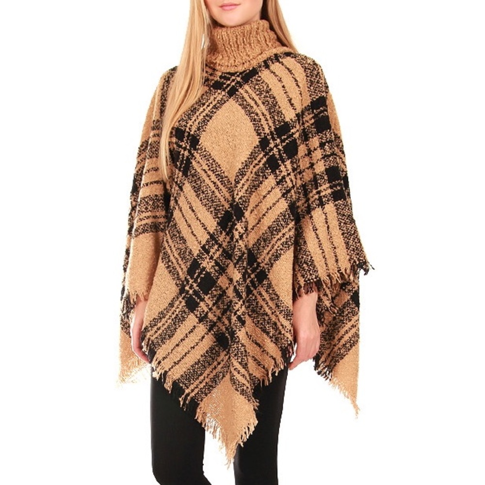 Super Warm and Soft Plaid Shawl !