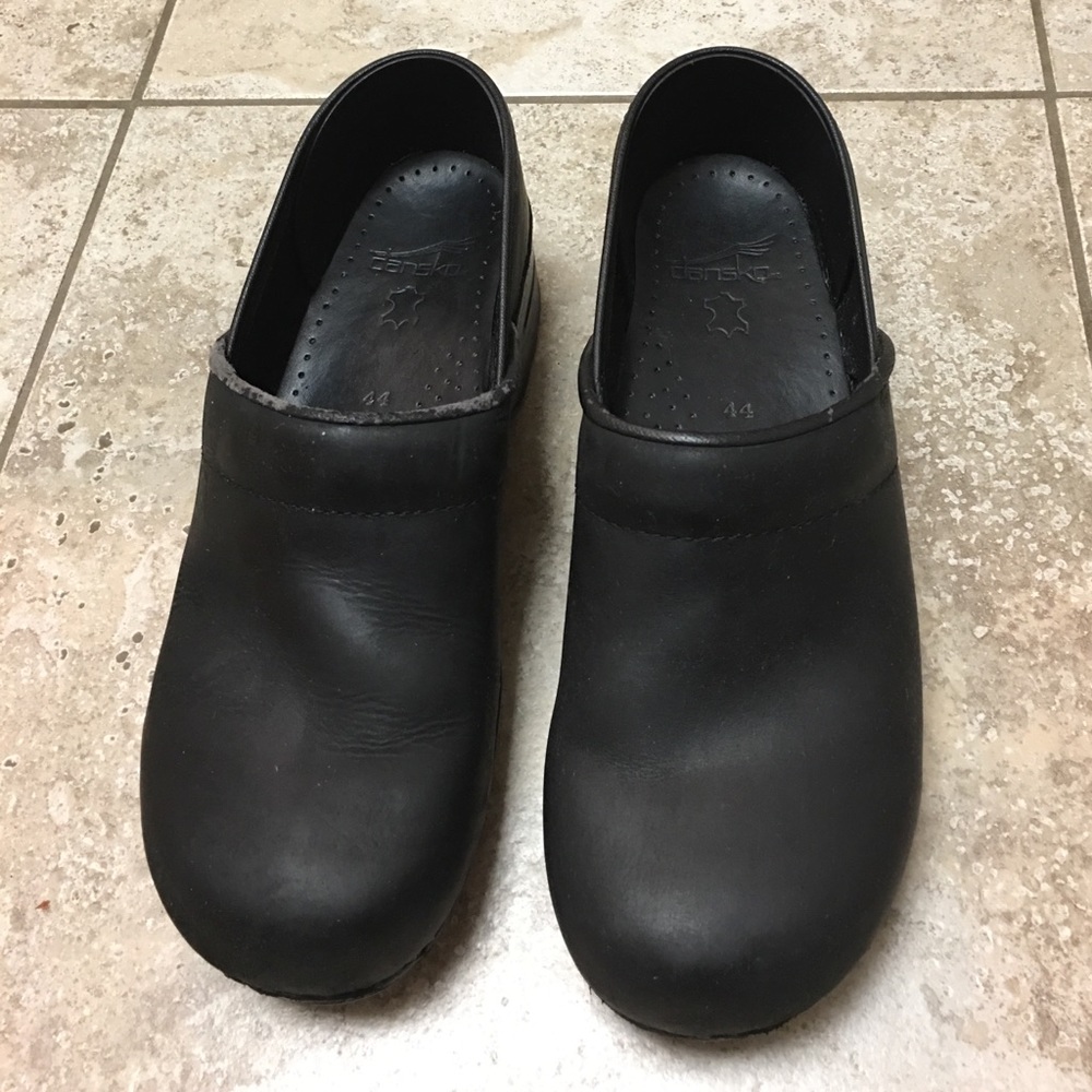 Dansko Men's Black Clogs sz 44