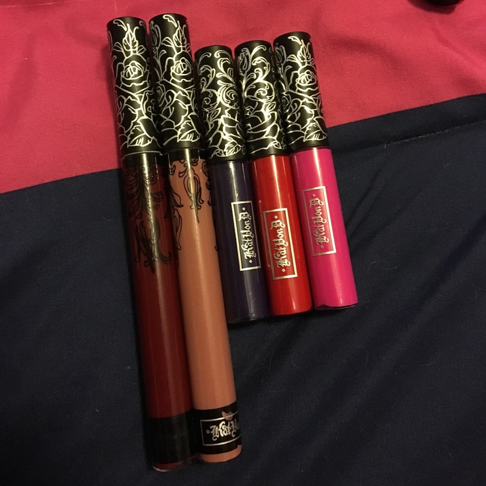 Brand New Kat Von D Liquid Lipstick Bundle