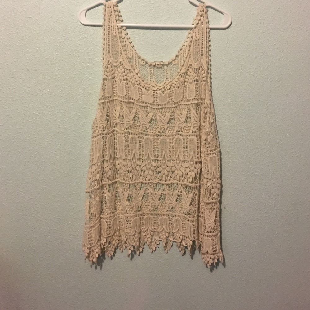 Crocheted top