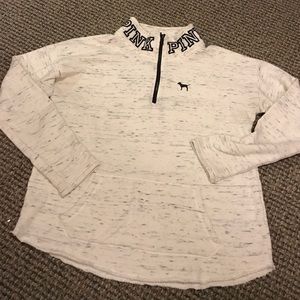 VS PINK Pullover Half-Zip