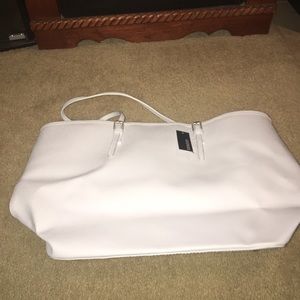 White large handbag