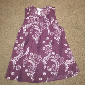 Beautiful Burgundy Tank