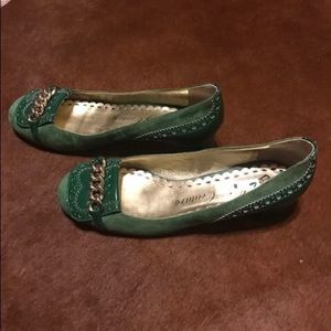 Juicy Couture green shoes