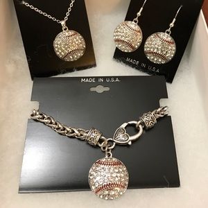 Baseball themed jewelry combo!! Homerun!!!