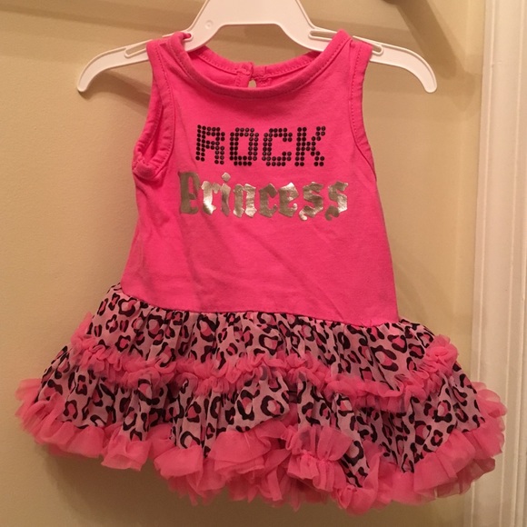 Baby Glam Other - Rock Princess Leopard Print Dress