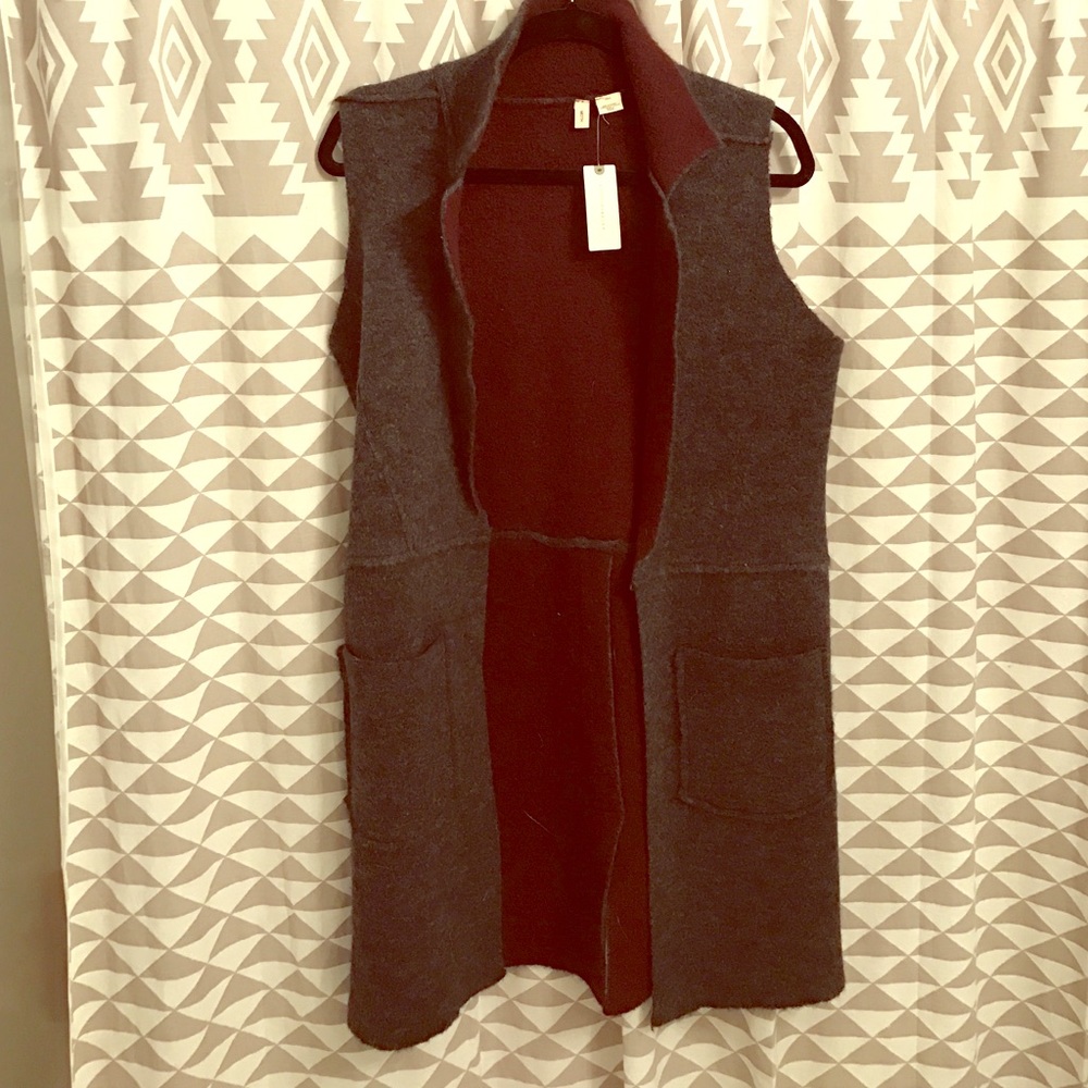 NWT Anthropologie Sweater vest