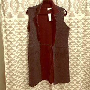 NWT Anthropologie Sweater vest