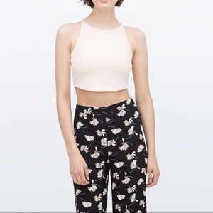 zara crop top