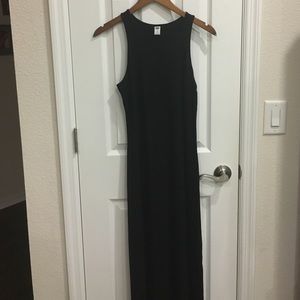 Old navy black maxi dress