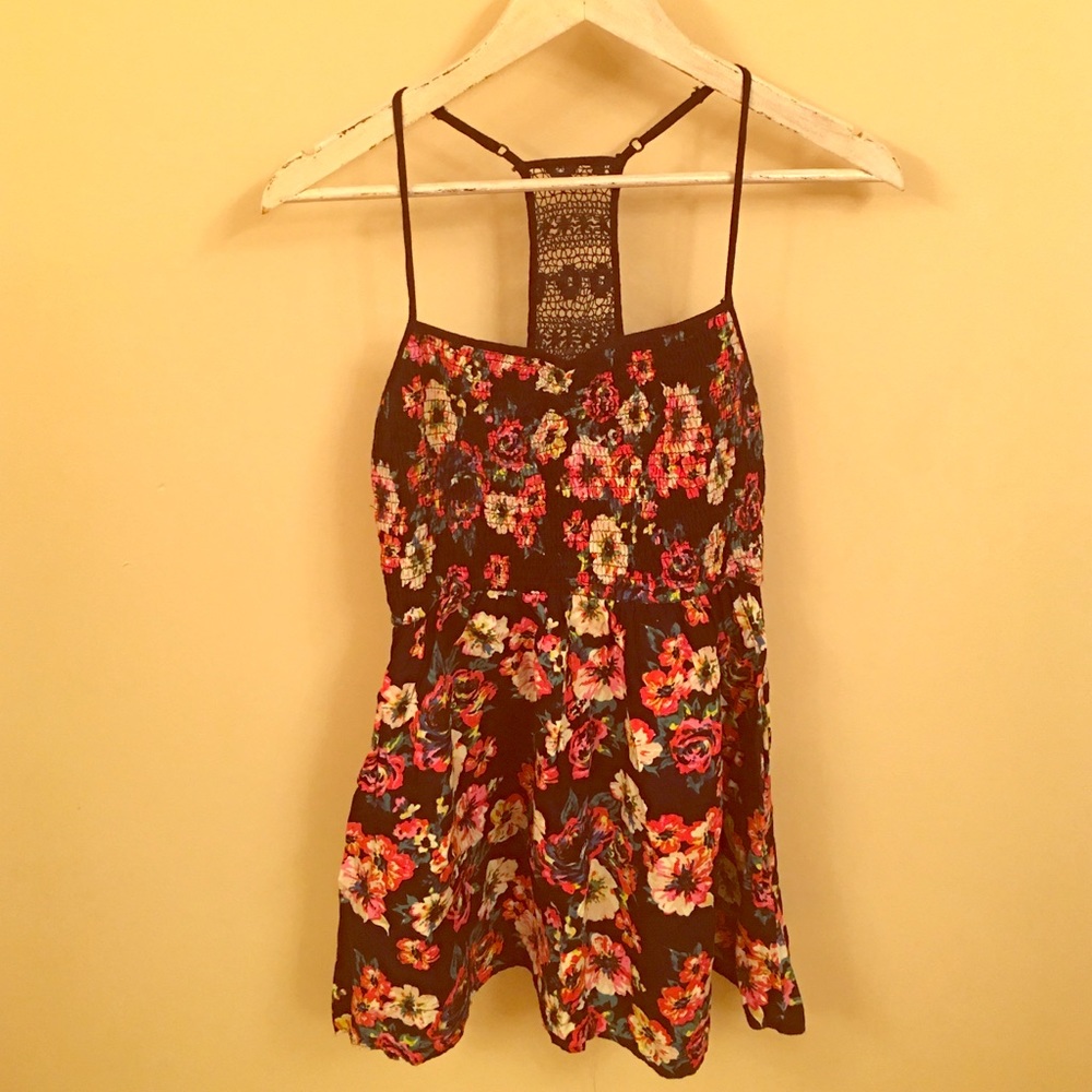 Band of Gypsies Floral Tank Top