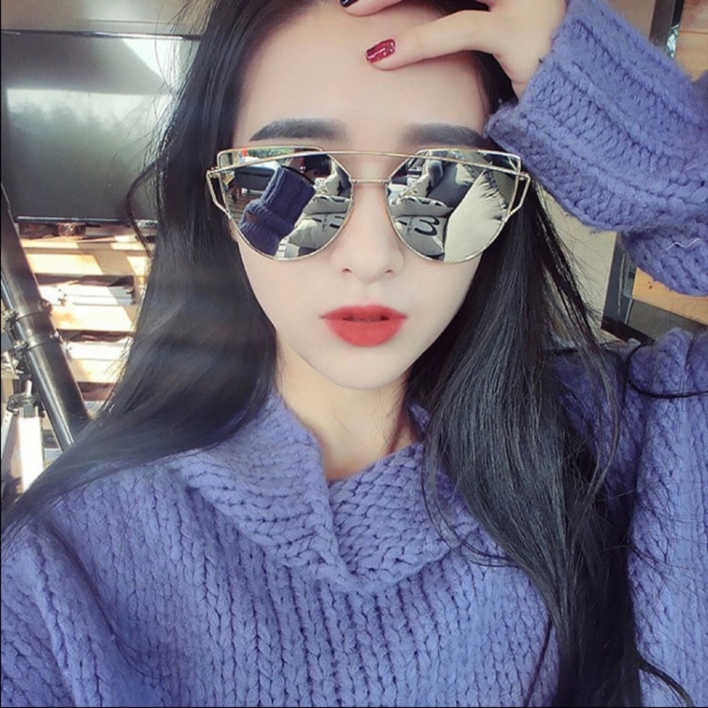 Cat eye vintage sunglasses