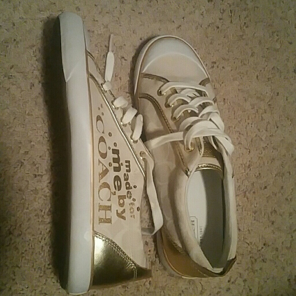 Coach sneakers - size 8.5