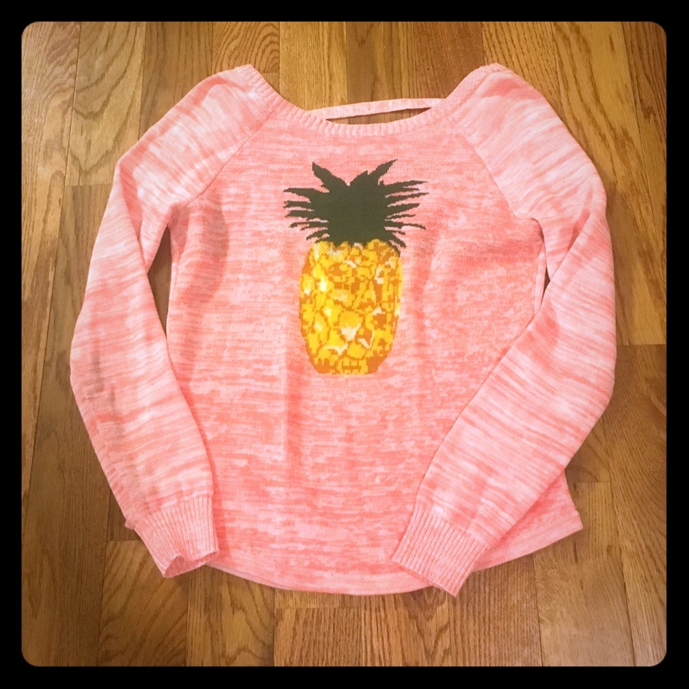 💁🏼pink  pineapple sweater