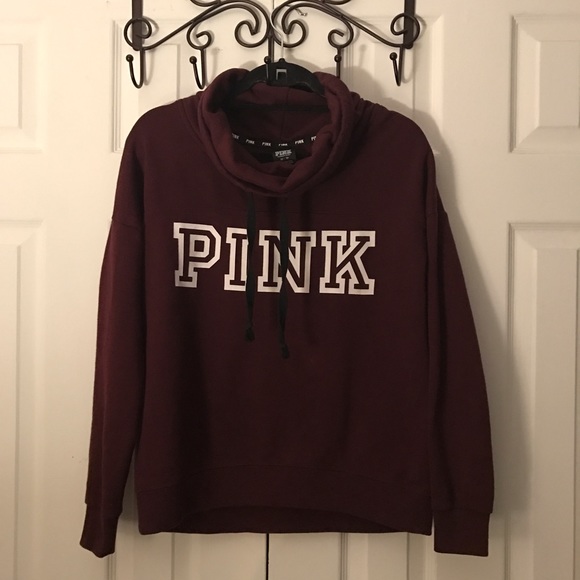 VS Pink Maroon 🐮neck Hoodie-XS(?S),Pant-S - Picture 2 of 6