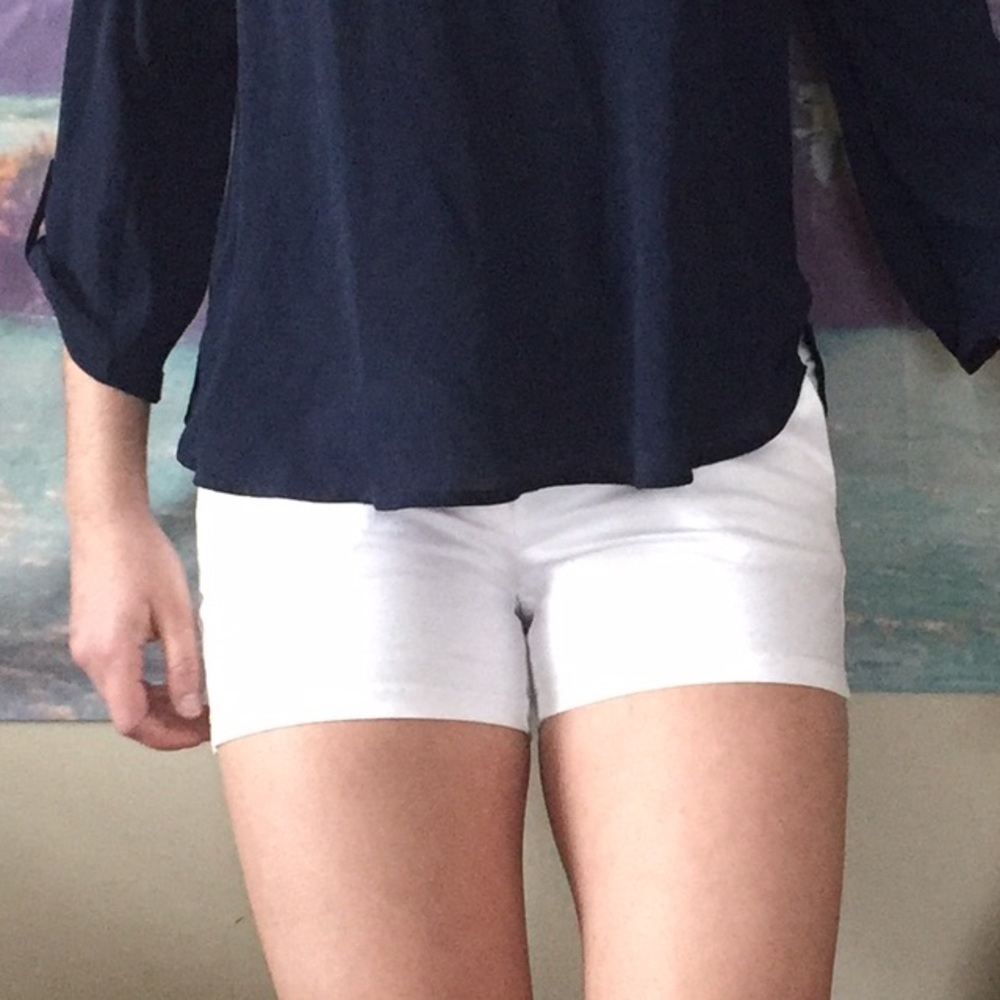 White shorts
