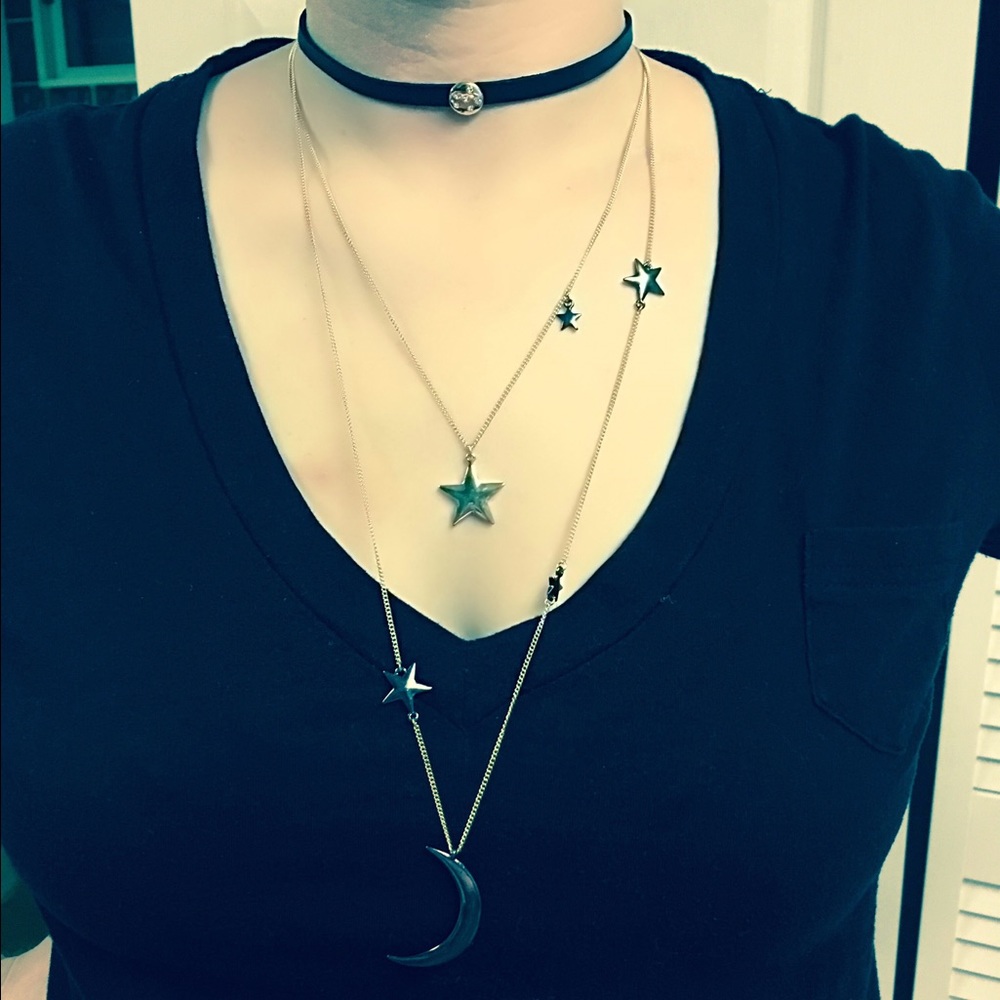 ⭐️🌙STAR/MOON CHOKER