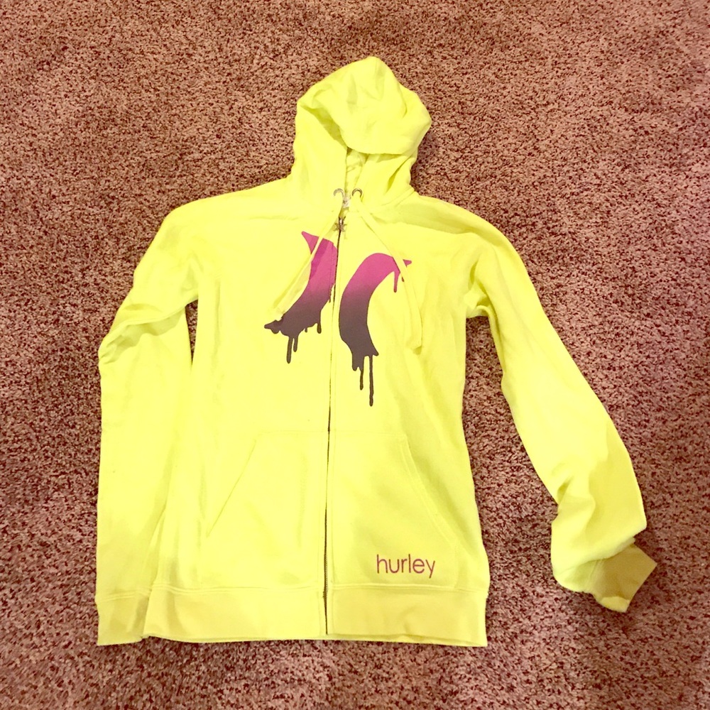 Hurley fluorescent sweatshirt