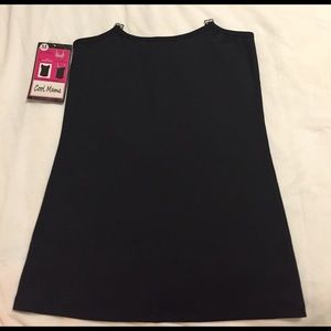 Black tank makes any shirt a nursing shirt