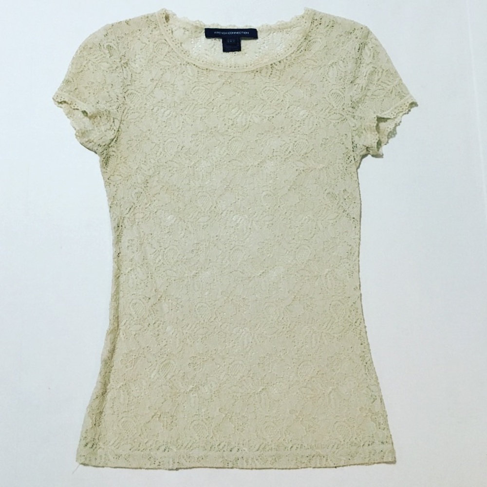 Gorgeous French Connection Lace Blouse