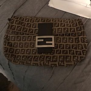 fendi clutch 100% authentic