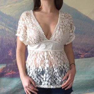 Lace shirt