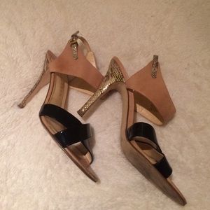 Strappy Ivanka Trump Heels