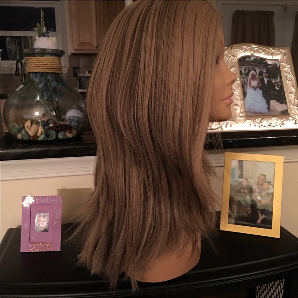 Swiss lace front wig