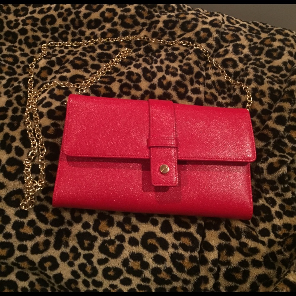Red Cross-body Purse/wallet