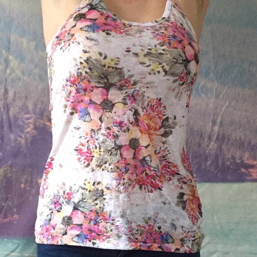 Delias floral tank top