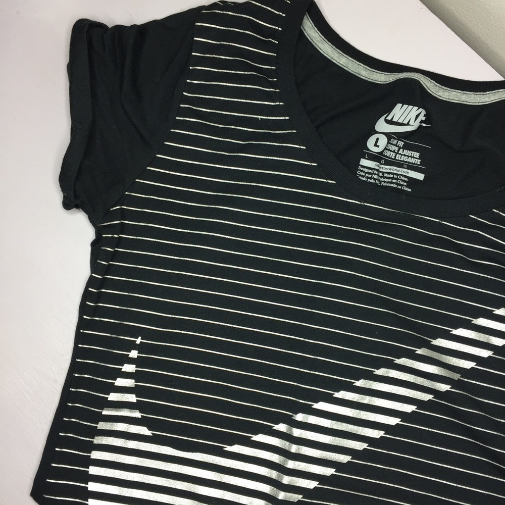 Nike Metallic Slim Fit Tee.
