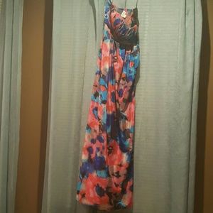 Floral prom dress