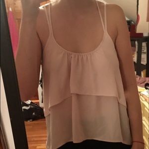 Flowy, like pink blouse